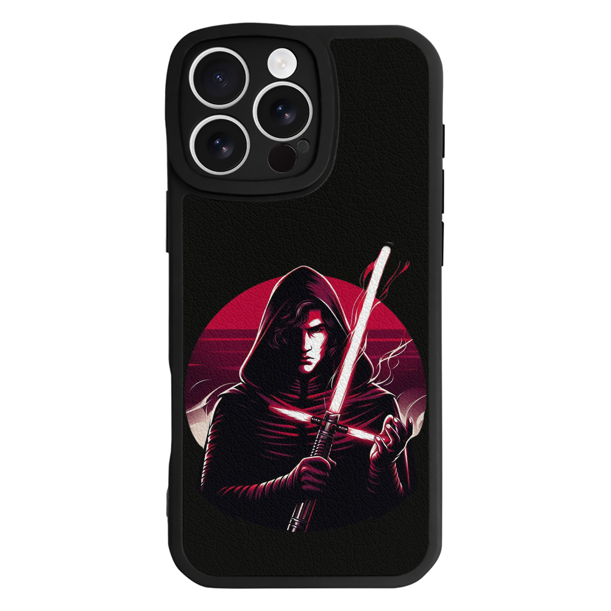 （画像用） スター・ウォーズ Star Wars 【iPhone 16シリーズ対応】シリコンスマホケース（レザー調） 材質：シリコン